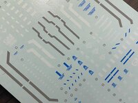Flaming-Snow PG-02 OO Gundam Seven Sword/G Fluorescent Decals