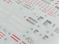 Flaming-Snow MG-115 Aile Strike Ver. RM Fluorescent Decals