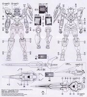 Flaming-Snow MG-36 00 Qan(T) Full Saber Fluorescent Decals