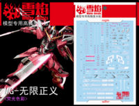 Flaming-Snow MG-60 Infinite Justice Fluorescent Decals