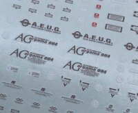 Flaming-Snow MG-33 Gundam MK-II Ver 2.0 A.E.U.G. Fluorescent Decals