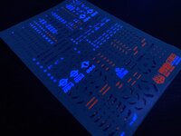 Flaming-Snow MG-33 Gundam MK-II Ver 2.0 A.E.U.G. Fluorescent Decals
