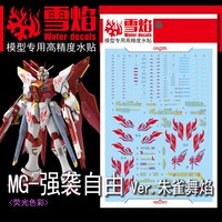 Flaming-Snow MG-83 Strike Freedom Ver. Zhuque Fluorescent Decals