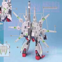 Flaming-Snow TV 1/100 Legend Gundam Fluorescent Decals
