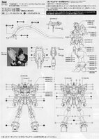 Flaming-Snow MG-130 Sandrock Gundam EW Fluorescent Decals