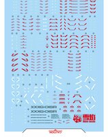 Flaming-Snow MG-130 Sandrock Gundam EW Fluorescent Decals