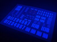 Flaming-Snow MG-99  RX-77-2 Guncannon Fluorescent Decals