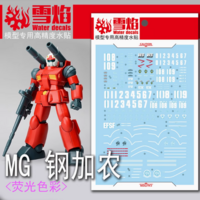 Flaming-Snow MG-99  RX-77-2 Guncannon Fluorescent Decals