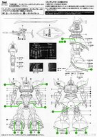 Flaming-Snow MG-146 Char&#039;s Gelgoog 2.0 Fluorescent Decals