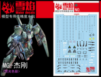 Flaming-Snow MG-39 Jegan Fluorescent Decals