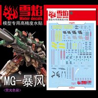 Flaming-Snow MG-81 Buster Gundam Fluorescent Decals