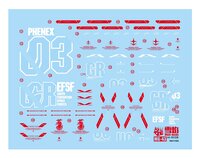 Flaming-Snow MG-43 Unicorn Phenex (Narrative Ver.) Fluorescent Decals