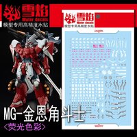 Flaming-Snow MG-105 Ginn Gladiator Fluorescent Decals