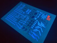 Flaming-Snow MG-65 Testament Gundam Fluorescent Decals