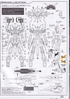 Flaming-Snow MG-44 Gundam AGE II Magnum Fluorescent Decals