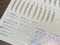 Flaming-Snow MG-125 Freedom Gundam China Limited Ver. Hot Stamp Decals