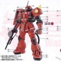 Flaming-Snow MG-179 Johnny Ridden&#039;s Zaku II Decals