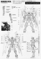 Flaming-Snow MG-148 Gundam Astray Noir Fluorescent Decals