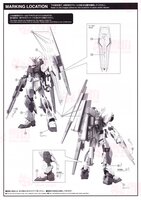 Flaming-Snow MG-127 RX-93 Nu Gundam China Limited Ver Hot Stamp Decals