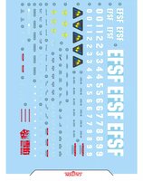 Flaming-Snow MG-133 RGM-89S Stark Jegan Fluorescent Decals
