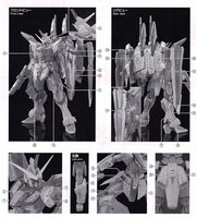 Flaming-Snow MG-170 Justice Gundam (Cross Contrast Colors) Hot Stamp Decals