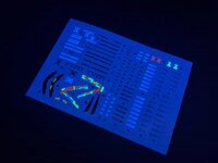 Flaming-Snow MG-93 Turn X Fluorescent Decals
