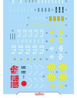 Flaming-Snow MG-157 MSM-07S Z&#039;Gok Fluorescent Decals