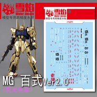 Flaming-Snow MG-05 Hyaku Shiki Fluorescent Decals