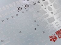 Flaming-Snow MG-71 Jesta Cannon Fluorescent Decals