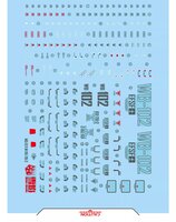 Flaming-Snow MG-145 RX-78-2 One Year War Fluorescent Decals