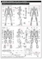 Flaming-Snow MG-86 Gundam Barbatos Ver. Xuanwu Fluorescent Decals