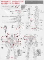Flaming-Snow MG-100 GAT-X105B Build Strike Gundam Fluorescent Decals