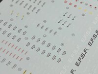 Flaming-Snow MG-111 RX-78-2 Ver. 2.0 Fluorescent Decals