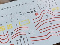 Flaming-Snow HG-31 Zaku Desert Type Fluorescent Decals