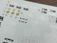 Flaming-Snow HG-30 RX-78-4/5/6  Fluorescent Decals