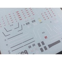 Flaming-Snow HG-11 GTO GM-79-SC / RGM-79-HC Fluorescent Decals