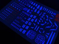 Flaming-Snow HG-20 Gustav Karl (Unicorn Ver) Fluorescent Decals