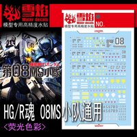 Flaming-Snow HG-56 The 08th MS Team / ZEON Fluorescent Decals