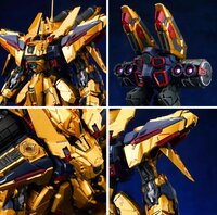 PRE-ORDER Shenma Model 1/100 Golden Warrior Full Armor (FA Hyaku Shiki)