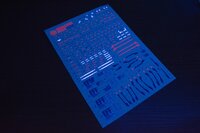 Flaming-Snow HG-27 Penelope Fluorescent Decals