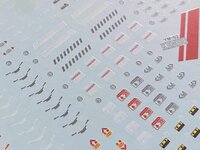 Flaming-Snow FM-02 1/48 Kyoukai Senki MAILeS Kenbu Fluorescent Decals