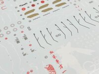 Flaming-Snow RG-45 God Gundam Fluorescent Decals