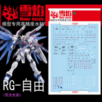 Flaming-Snow RG-04 Freedom Gundam Fluorescent Decals