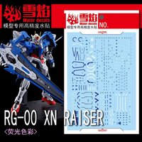 Flaming-Snow RG-54 00 XN Raiser Fluorescent Decals