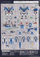 Flaming-Snow RG-54 00 XN Raiser Fluorescent Decals