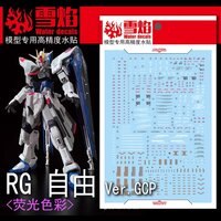 Flaming-Snow RG-21 Freedom Ver GCP Fluorescent Decals