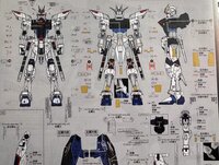 Flaming-Snow RG-21 Freedom Ver GCP Fluorescent Decals