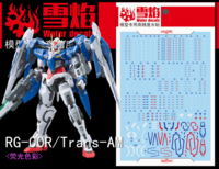 Flaming-Snow RG-18 00 Raiser / Trans-Am Raiser Fluorescent Decals
