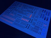 Flaming-Snow RG-46 GaoGaiGar Fluorescent Decals