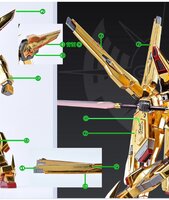 Flaming-Snow NG-TVA Akatsuki Gundam Fluorescent Decals